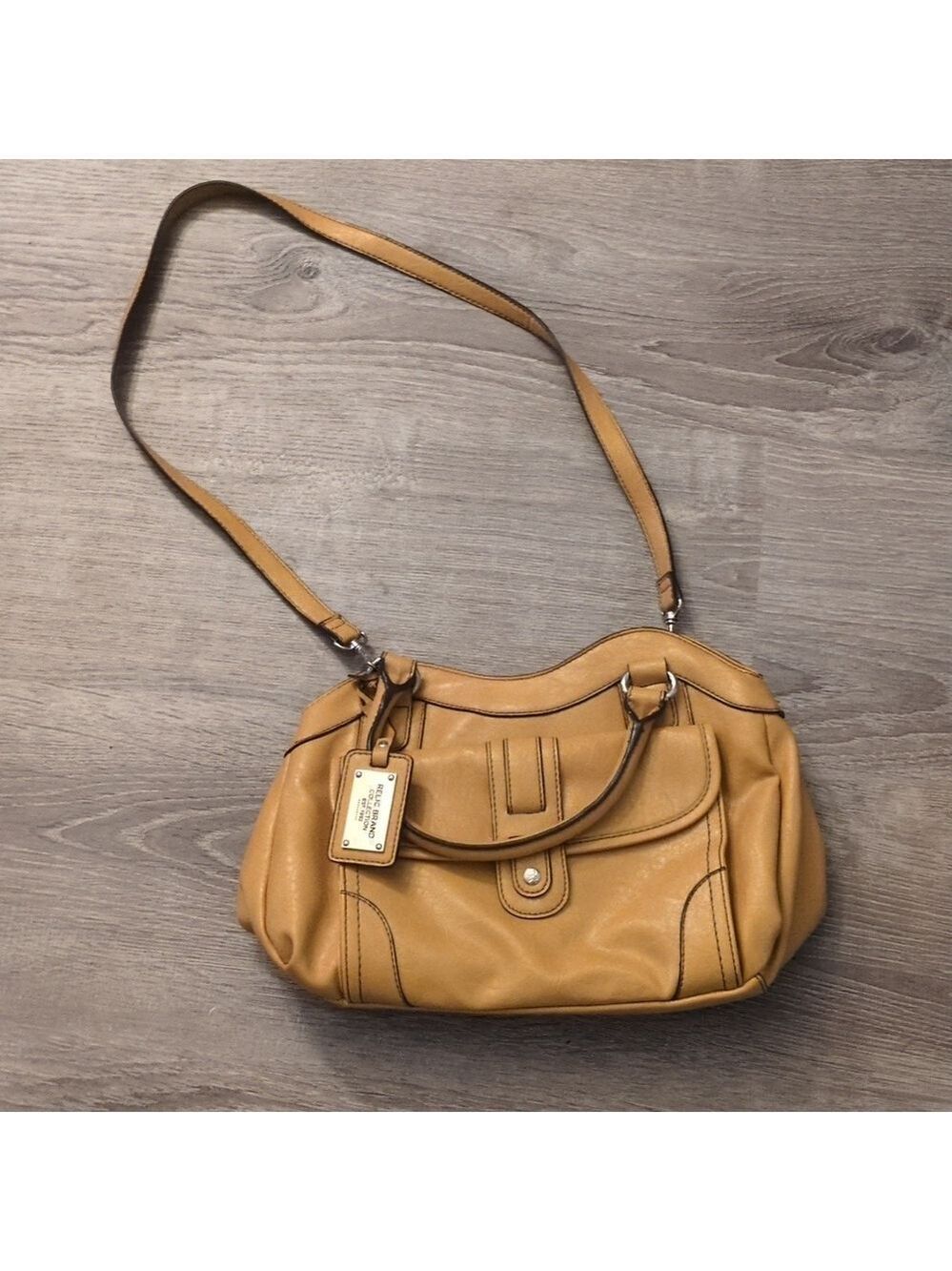 Relic brand collection mustard yellow handbag